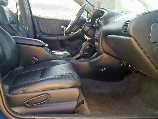 1G2WP52K6XF320453 - 1999 PONTIAC GRAND PRIX BLUE photo 5