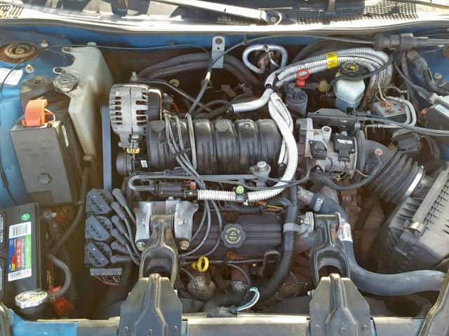 1G2WP52K6XF320453 - 1999 PONTIAC GRAND PRIX BLUE photo 7