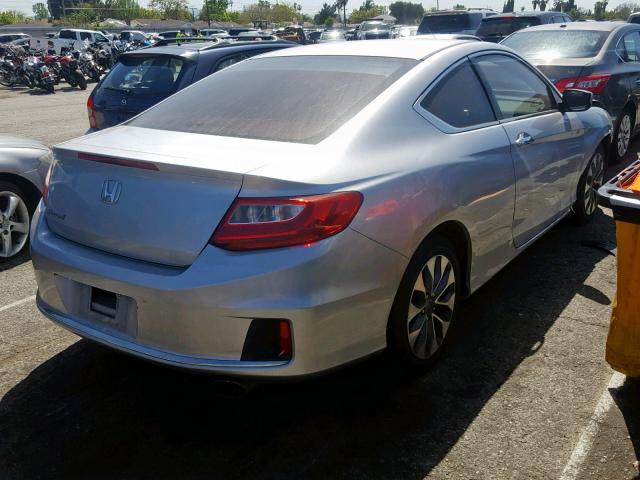 1HGCT1B3XDA002194 - 2013 HONDA ACCORD LX- SILVER photo 4