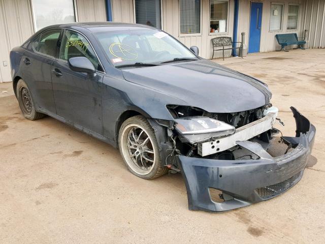 JTHBE262165011033 - 2006 LEXUS IS 350 GRAY photo 1