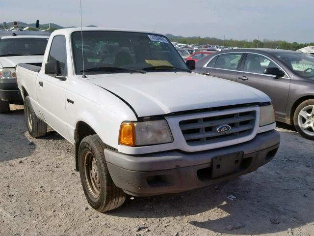 1FTYR10C81TA37838 - 2001 FORD RANGER WHITE photo 1