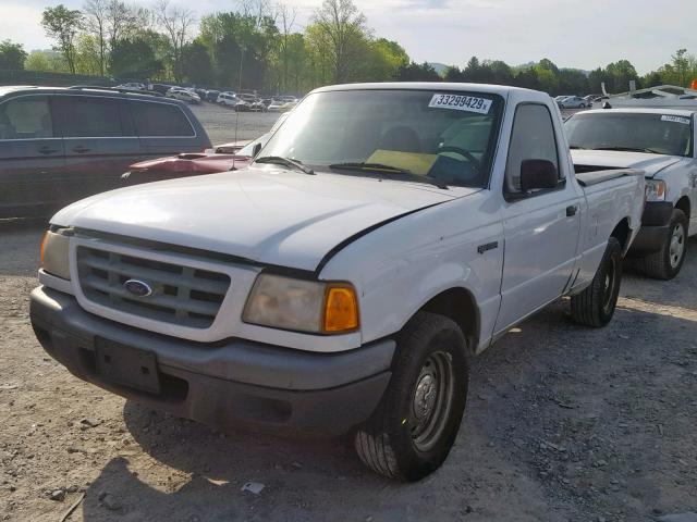 1FTYR10C81TA37838 - 2001 FORD RANGER WHITE photo 2