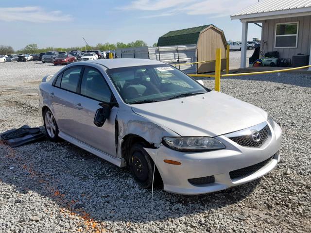 1YVHP84D755M12883 - 2005 MAZDA 6 S SILVER photo 1