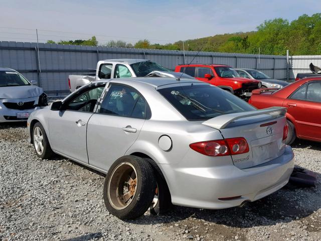 1YVHP84D755M12883 - 2005 MAZDA 6 S SILVER photo 3