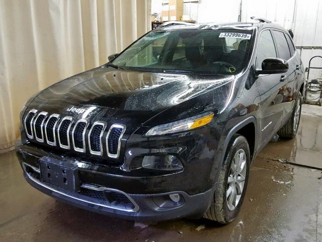 1C4PJMDX0JD607357 - 2018 JEEP CHEROKEE L BLACK photo 2