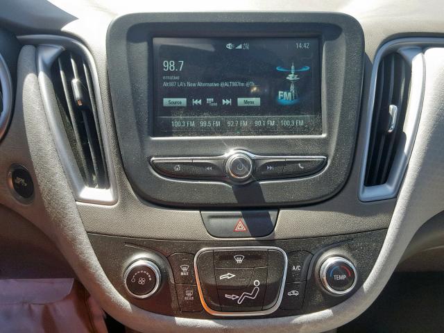 1G1ZB5ST9JF217057 - 2018 CHEVROLET MALIBU LS BLUE photo 9