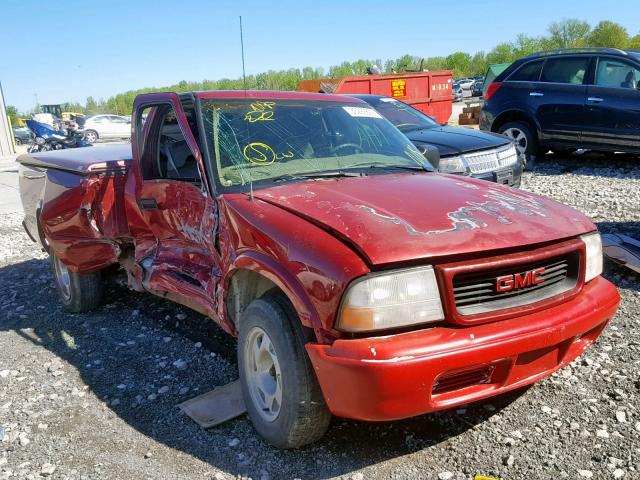 1GTCS1449W8522730 - 1998 GMC SONOMA RED photo 1