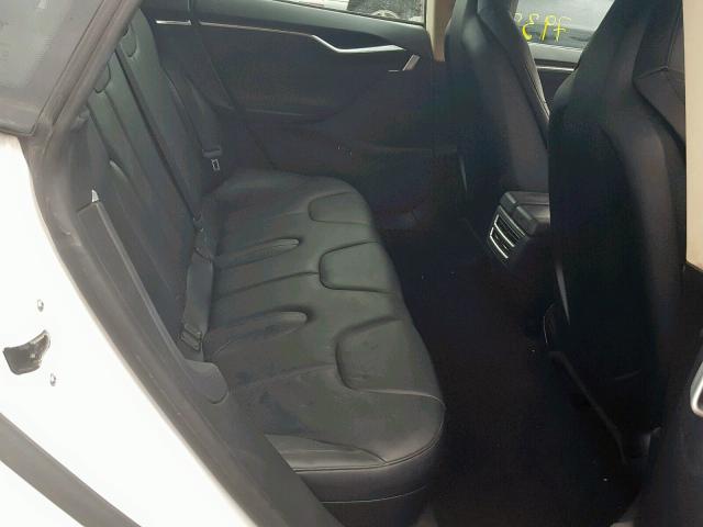5YJSA1CG5DFP21992 - 2013 TESLA MODEL S Սպիտակ լուսանկար 6