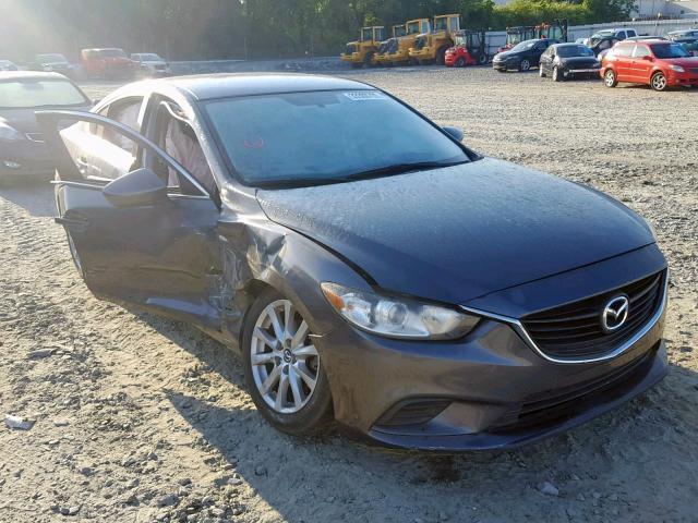 JM1GJ1U66F1163366 - 2015 MAZDA 6 SPORT GRAY photo 1