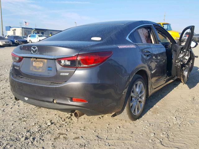 JM1GJ1U66F1163366 - 2015 MAZDA 6 SPORT GRAY photo 4