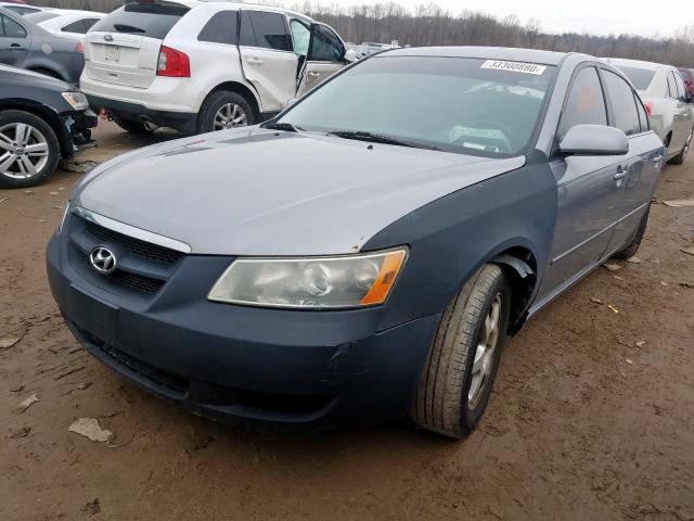 5NPEU46F96H102373 - 2006 HYUNDAI SONATA GLS  photo 2