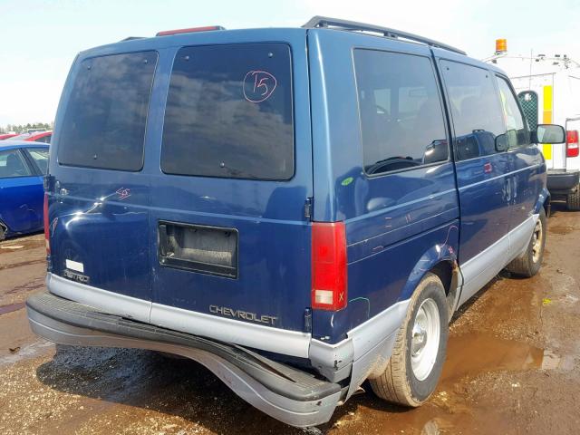 1GNDM19WXYB120219 - 2000 CHEVROLET ASTRO BLUE photo 4