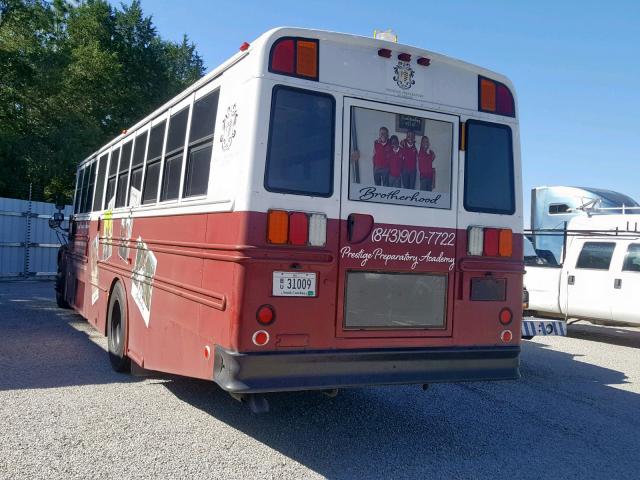 4UZABRDT08CZ06064 - 2008 FREIGHTLINER CHASSIS B2 红色 照片 3