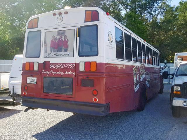 4UZABRDT08CZ06064 - 2008 FREIGHTLINER CHASSIS B2 红色 照片 4