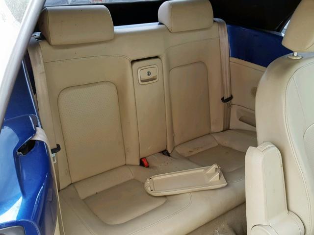 3VWRF31YX8M420141 - 2008 VOLKSWAGEN NEW BEETLE Mavi foto 6
