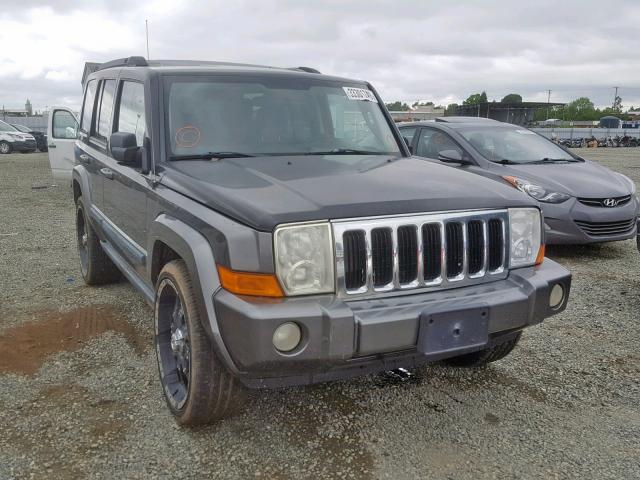 1J8HH48K28C142913 - 2008 JEEP COMMANDER GRAY photo 1