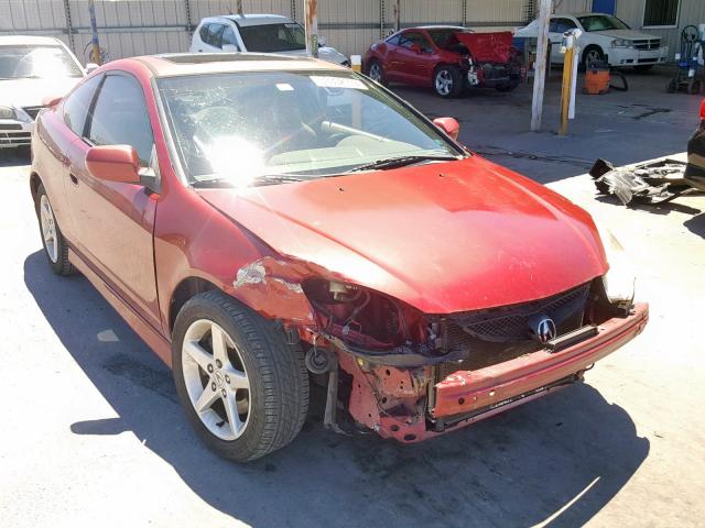 JH4DC53042C001721 - 2002 ACURA RSX TYPE-S RED photo 1