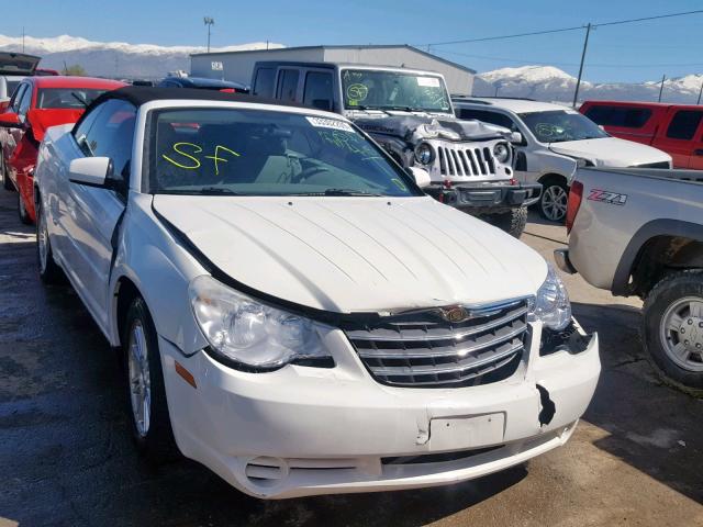 1C3LC55R28N248312 - 2008 CHRYSLER SEBRING TO WHITE photo 1