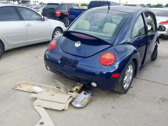3VWCK21C93M412315 - 2003 VOLKSWAGEN NEW BEETLE Mavi foto 4