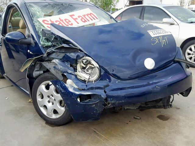 3VWCK21C93M412315 - 2003 VOLKSWAGEN NEW BEETLE Mavi foto 9