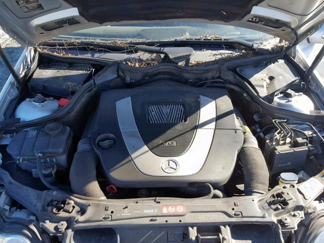 WDBRF92H36F768752 - 2006 MERCEDES-BENZ C 280 4MAT SILVER photo 7