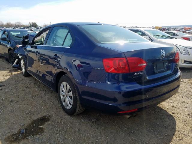 3VW2K7AJ0EM395785 - 2014 VOLKSWAGEN JETTA BASE  照片 3