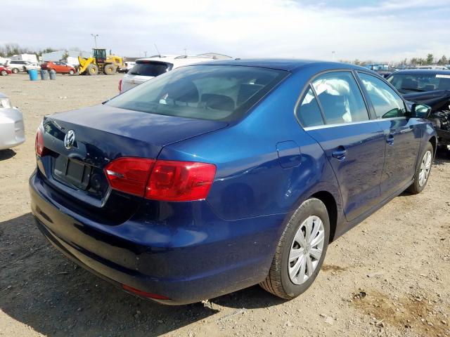 3VW2K7AJ0EM395785 - 2014 VOLKSWAGEN JETTA BASE  照片 4
