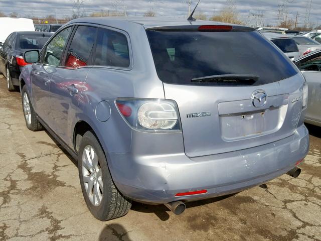 JM3ER293380193641 - 2008 MAZDA CX-7 GRAY photo 3