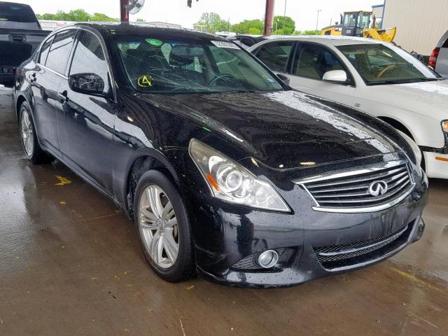 JN1DV6AP7BM830992 - 2011 INFINITI G25 BASE BLACK photo 1