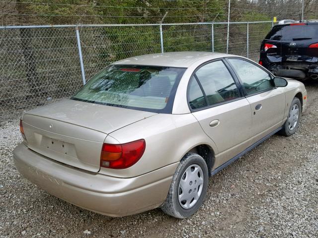 1G8ZH54812Z221323 - 2002 SATURN SL1 BEIGE photo 4