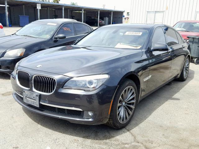 WBAKB4C58CC575531 - 2012 BMW 740 LI CHARCOAL photo 2