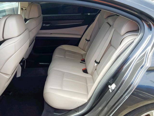 WBAKB4C58CC575531 - 2012 BMW 740 LI CHARCOAL photo 6