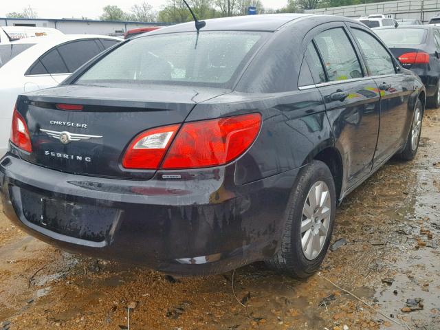 1C3CC4FBXAN116884 - 2010 CHRYSLER SEBRING TO BLACK photo 4