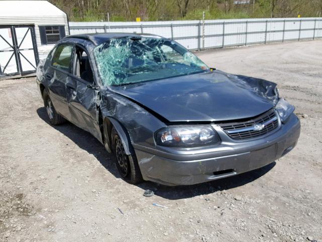 2G1WF52E059367999 - 2005 CHEVROLET IMPALA CHARCOAL photo 1