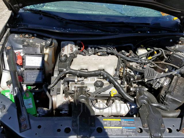 2G1WF52E059367999 - 2005 CHEVROLET IMPALA CHARCOAL photo 7