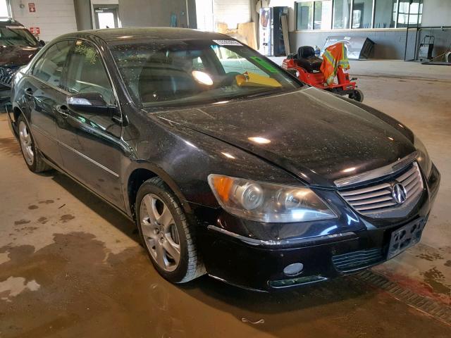 JH4KB16586C012379 - 2006 ACURA RL BLACK photo 1