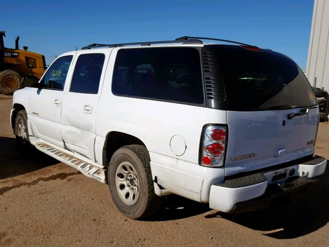 1GKFK66U44J282651 - 2004 GMC YUKON XL D WHITE photo 3