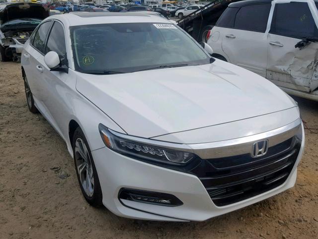 1HGCV1F69JA175716 - 2018 HONDA ACCORD EXL WHITE photo 1