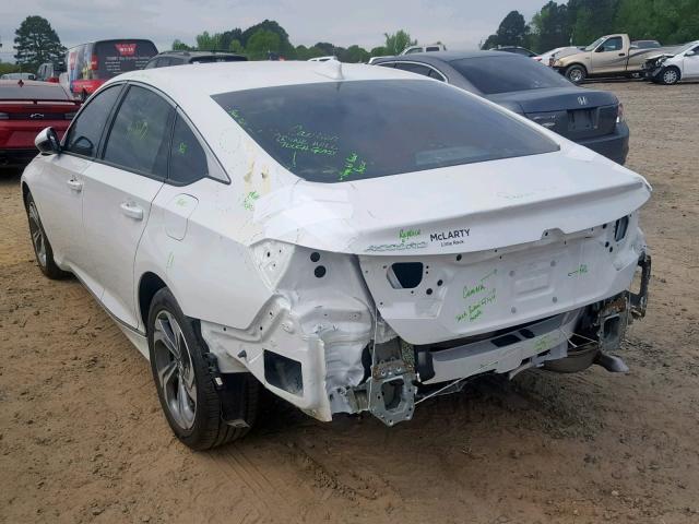 1HGCV1F69JA175716 - 2018 HONDA ACCORD EXL WHITE photo 3