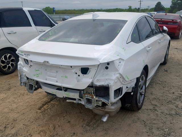 1HGCV1F69JA175716 - 2018 HONDA ACCORD EXL WHITE photo 4