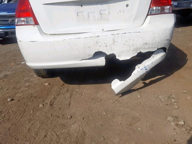 KNAFE122X85565397 - 2008 KIA SPECTRA EX WHITE photo 9