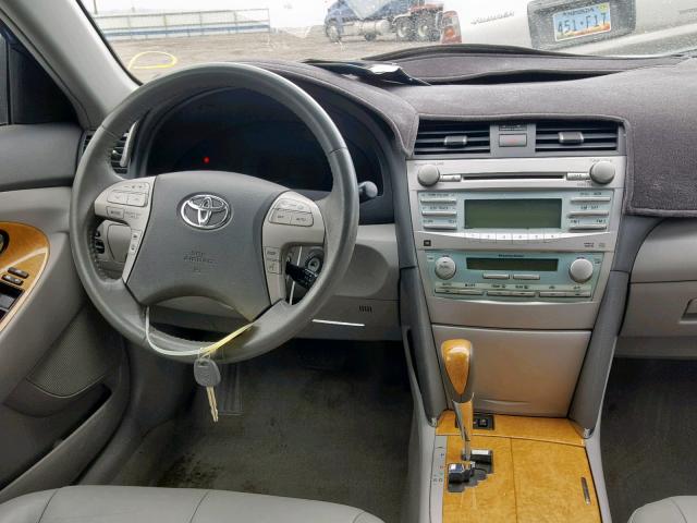 4T1BK46K37U029266 - 2007 TOYOTA CAMRY NEW BLUE photo 9