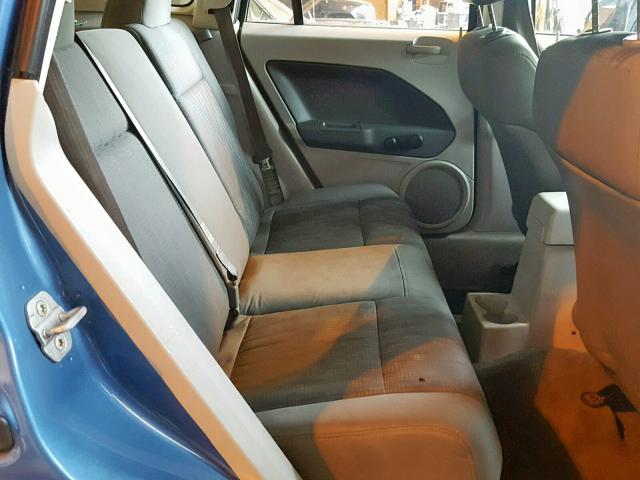 1B3HB28B57D240356 - 2007 DODGE CALIBER BLUE photo 6