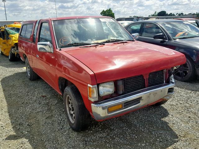 1N6SD16S6SC417262 - 1995 NISSAN TRUCK KING RED photo 1