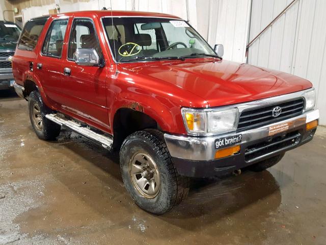 JT3RN37W3R0015551 - 1994 TOYOTA 4RUNNER RN RED photo 1