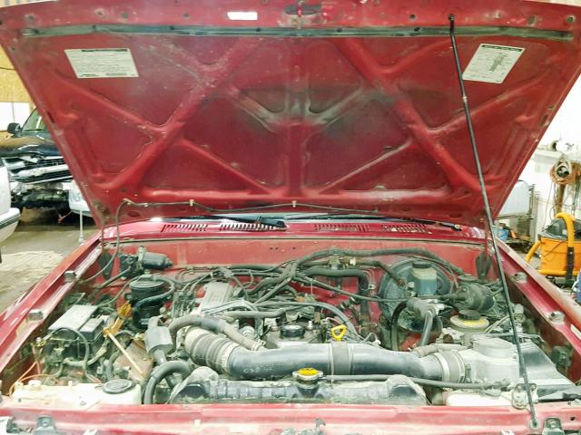 JT3RN37W3R0015551 - 1994 TOYOTA 4RUNNER RN RED photo 7