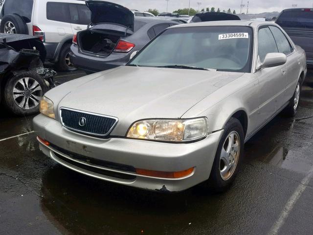 JH4UA3642VC008325 - 1997 ACURA 3.2TL GOLD photo 2