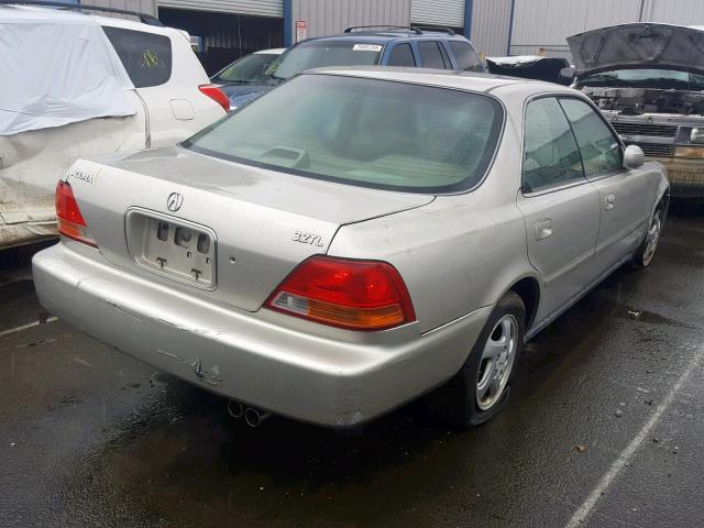 JH4UA3642VC008325 - 1997 ACURA 3.2TL GOLD photo 4