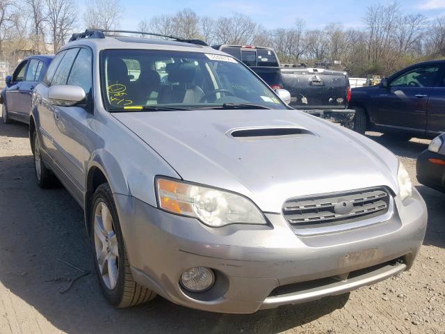 4S4BP67C666302143 - 2006 SUBARU LEGACY OUT SILVER photo 1