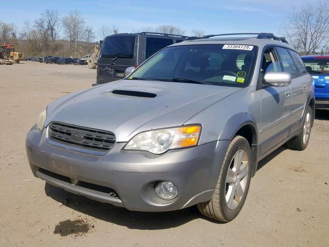 4S4BP67C666302143 - 2006 SUBARU LEGACY OUT SILVER photo 2